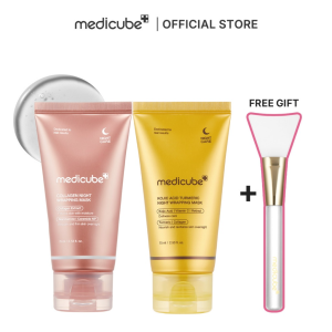 Medicube Collagen Overnight Wrapping Peel Off Facial Mask Pack - Elasticity & Hydration Care