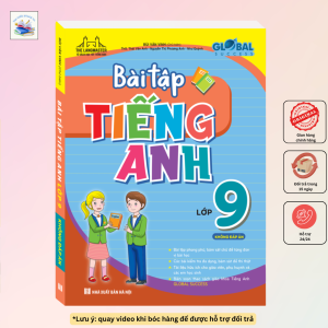 Sách - GLOBAL SUCCESS Bài tập tiếng anh lớp 9 (không đáp án) - Bùi Văn Vinh