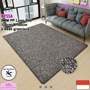Tren-D-rugs Karpet tebal polos minimalis alas lantai ruang tamu tidur anti slip 120 cm x 160 cm -NMs