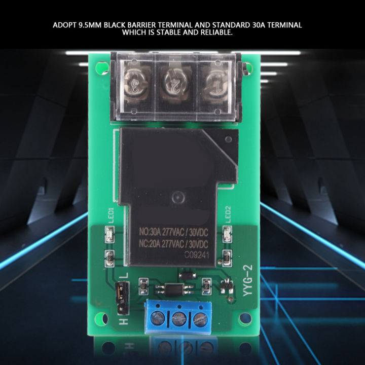Relay%20Module%201%20Channel%20Relay%20Power%20Switch%20Module%20with%20Optocoupler%20One%20Way%20Trigger%20Relay%20Expansion%20Board%2030A%20YYG-2%20-%20Image%204