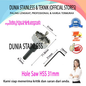 Hole Saw HSS 31mm pembolong lubang
