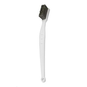 Medium Hard Bristle Brush Ergonomic Handle Not Slip Handle Brush for Gentle Polishing & Maintenance of Collectible Items