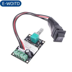 E-WOITD Dc 6V 12V 24V 3A PWM tốc độ động cơ điều khiển có thể điều chỉnh tốc độ DC điều khiển động cơ về phía trước đảo ngược chuyển đổi