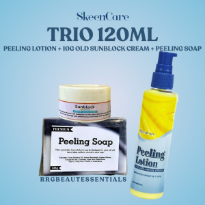 Trio Set 120ml SkeenCare Peeling Lotion+10g SBC+SC Peeling Soap