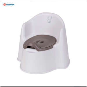 Bô đi vệ sinh cho trẻ em từ 6 tháng đến 5 tuổi có tựa con voi Hokori Việt Nhật. Bô voi cho bé nhựa Việt Nhật cao cấp