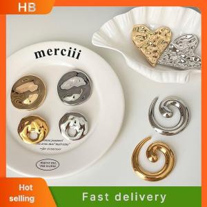 HB Stainless Steel Brooch Light Luxury High-End Temperament Corsage Versatile And Does Not Fade