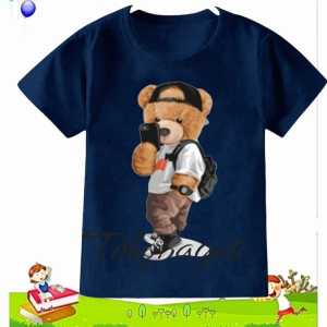 KAOS ANAK USIA 1-12 TAHUN LENGAN PENDEK PRINTING GAMBAR DTF