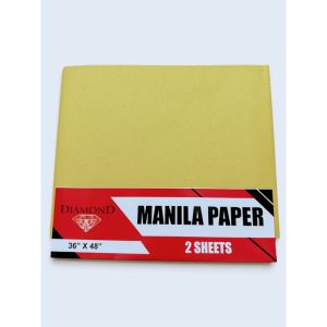 Diamond Premium Manila Paper 36" x 48" for School & Office (2 Sheets Pack)