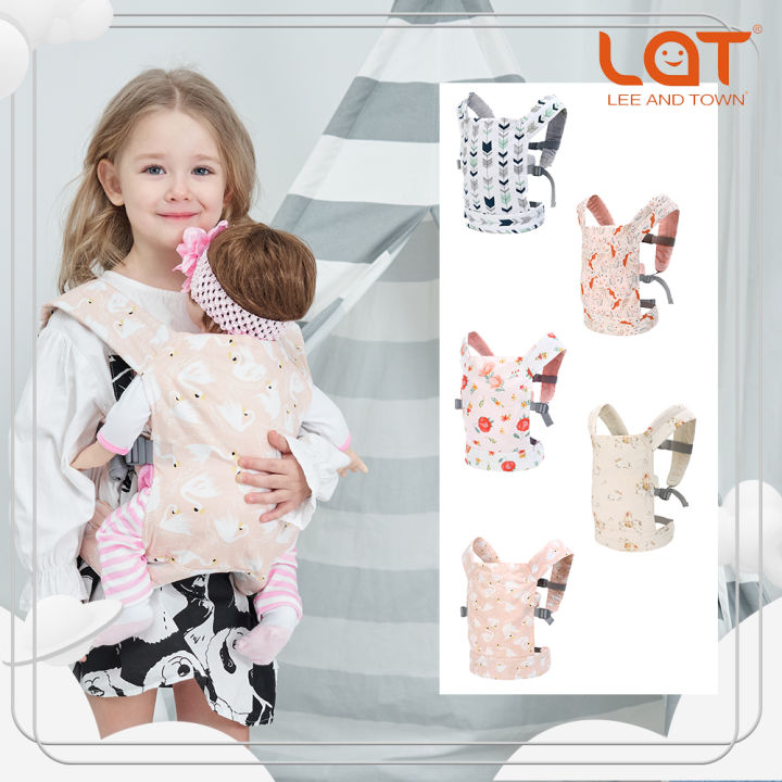 LAT Portable Doll Carrier Front Storage Bag with Adjustable Strap Pretend  Play Toy Baby Doll Carrier Front and Back Carriers for Child Out Going  Carry