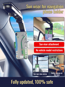 Safety Cell Phone Holder Cell Phone Holder Safety Clamping Stable No Obstruction Of View Car