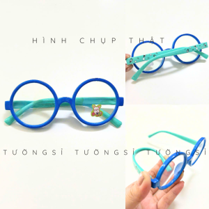 Kính Bé Dáng Tròn Xinh Xắn Loại Tốt Gọng Dẻo 11021