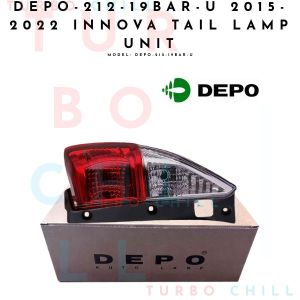 2015-2022 INNOVA TAIL LAMP UNIT DEPO-212-19BAR-U RIGHT/ PASSENGER SIDE