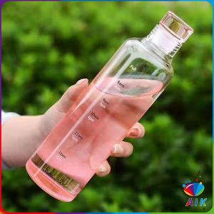 AIK 500ml ขวดน้ำ กระบอกน้ำพลาสติกคุณภาพสูง แบบพกพา สําหรับนักเรียน Plastic cup