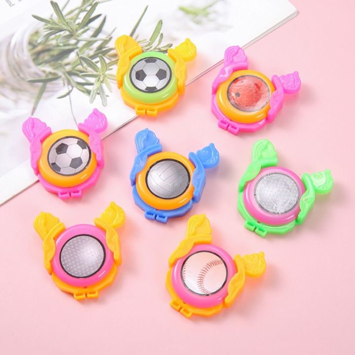DJSHII Plastics Mini Launchers Ball Mini Color Football Launcher