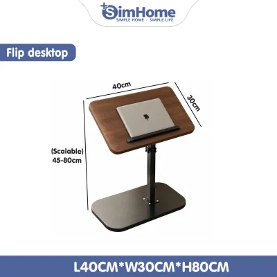 SimHome Side Table Lifting Table Adjustable Laptop Table Coffee Table AdjustableLifting Table Sofa Side Table Bedside table Nursing Table Adjustable Meja Hospital Meja Makan Hospital Meja Makan Pesakit