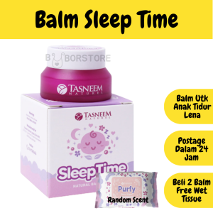 Tasneem Naturel Night Time Balm Bam Bayi Tidur Lena