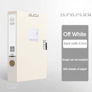 Long Size File Box Document Organizer Large Capacity File Case PP Material Document Box with Cover