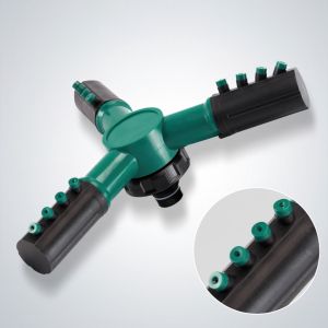 Vòi phun nước tưới cây bằng nhựa tự động xoay 360 độ màu xanh - LUMBLEY