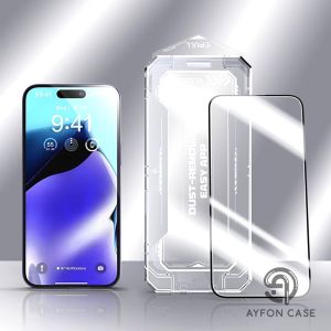 CLEAR / SPY PRIVACY - Auto Absorption Tech Ultimate Glass Tempered Glass Screen Protector Anti Gores Screen Guard for iPhone 11 11PRO 12 12PRO 13 13PRO 14 14PRO 15 15PRO 16 16PRO PRO PROMAX Ultrafit Gorilla Glass AY-001