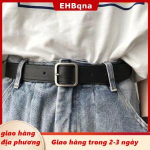 [COD] EHBqna 3PF Ship within 24 hours Pu da vành đai cho phụ nữ vuông khóa Pin khóa quần jean vành đai phụ nữ cổ điển dây Đeo Nữ Dây thắt lưng