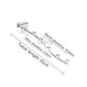 Chang ตะขอเกี่ยวโชว์เสื้อผ้า ห้อยของ วัสดุเหล็กคุณภาพสูง Clothes Hanger
