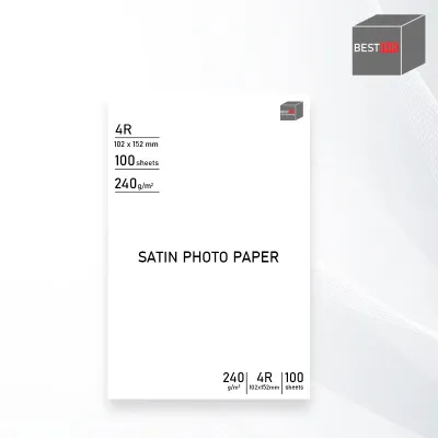 [Singapore Stock] Bestink High Quality Inkjet Photo Paper 4R 4x 6 Semi Glossy Satin Photo Paper 240gsm 100 sheets
