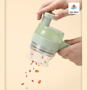 Multifunctional 6 in 1 Electric Food Chopper | Rechargeable | Portable | Vegetable Cutter