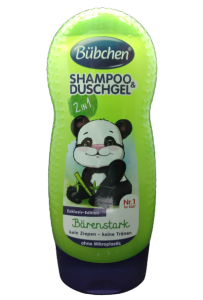 [HCM]Sữa tắm gội 2 trong 1 hình gấu trúc cho bé hiệu Bubchen nhập khẩu Đức dung tích 230ml