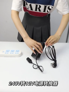 220V to 12V Power Adapter Chargers Converter Car Lighter Socket Car Vacuums Air Compressor Power Adapter