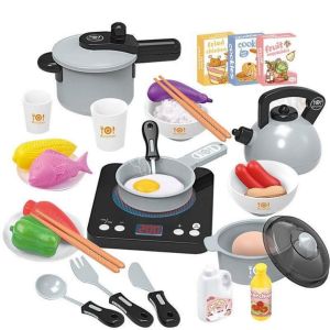 Đồ Chơi Nấu Ăn 36 Chi Tiết Nhựa Bộ Đồ Chơi Nấu Ăn Cho Bé