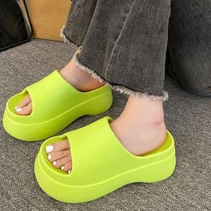 LHMoonlight ใหม่ รองเท้าแตะแฟชั่นส้นหนา  สไตล์เกาหลีเกาใจ พื้นนุ่มปุ๊กปิ๊กมากเวอร์ มี 4 สี สดใสใครจะต้านไหว รีบสั่งเลยน๊าาา