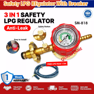 Low Pressure  Gas Regulator  Model SM 818  with Gas auto Safety Controller