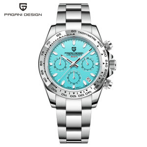 PAGANI DESIGN Original Men Watch Japan TMI VK63 Stainless Steel Blue Chronograph Quartz Watch For Men Waterproof 100m PD-1727 2025 New