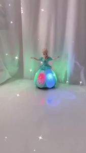 Dancing frozen music and light toys for kids