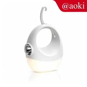 AOKI Lampu Camping 2 in 1 – Lampu + Senter 2400mAh USB Type-C Tahan Lama