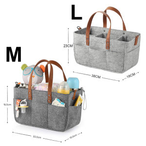 Felt Gift Bag Handbag Cute Baby Diaper Milk Bottle Storage Organizer Bags Portable Travel Large Capacity Organize Tote Bags Birthday Party Festive Souvenirs Felt Bag | Cute Baby