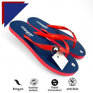 SANDAL JEPIT FLIPPER RUBBER DISTRO COWOK CEWEK TRENDY