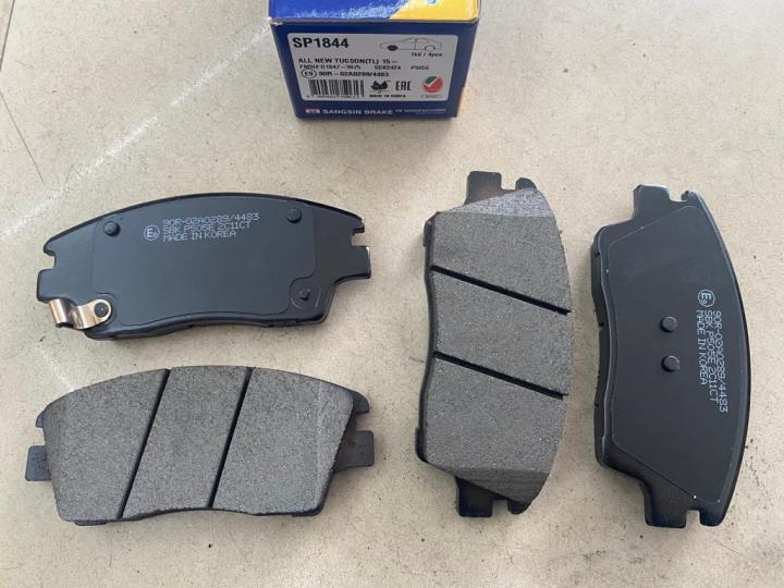 DISC BRAKE PAD FRONT SET (KOREA BRAND : SANGSIN HIQ) [SP-1844] HYUNDAI ...