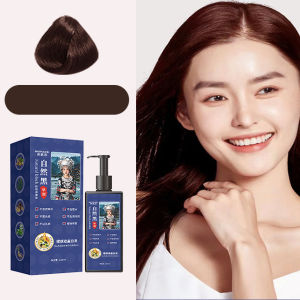 Single-dose Plant-based Hair Dye Fast Coloring/Natural Hair Dye For Home Use/Quick Application Moisturizing For Adults/Women/Gray Hair Care