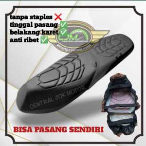 SARUNG JOK MOTOR #SCOOPY#VARIO#BEAT#MIO#PCX#NMAX#AEROX#MATIC#MOTOR BEBEK  Pres Timbul