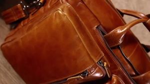 LZD  Advanced Business Leather Briefcase Mens Bag Multi-Functional R Mens Backpack 17 Inch Computer Mens Handbag