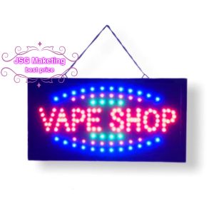 Energy saving light billboard VAPE SHOP -LEDSIGN (Small) #SIZE: W48cm