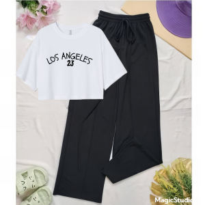 JOY One Set Crop Rainbow Remaja Los Angeles23
