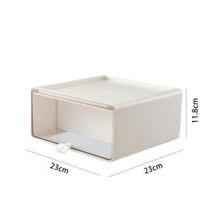 【SG STOCK】Pull-Out Display & Storage Box — POP MART Display Case Blind Box Organizer Desktop Organizer