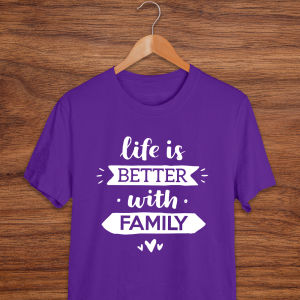Customize Reunion Family Shirt SOLD per PIECE" Life is better with Family Statement Matching Design