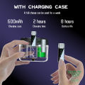 TNW A8/A9 Pro Mini Wireless Lavalier Microphone Intelligent noise reduction with Digital charging box for Smartphones Vlogging Interview Video Live Streaming Plug-Play. 