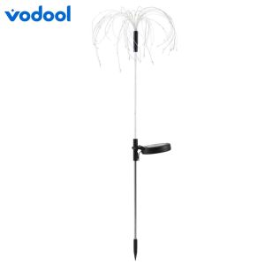 2Pcs Solar Fairy Light Waterproof LED Sparklers Firework Lamp Garden Fairy Light