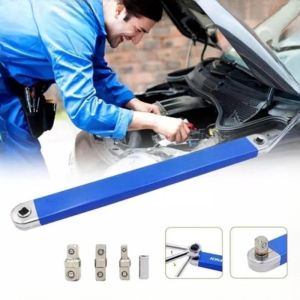 Tight Reach Extension Wrench Set With 1/2" 1/4" And 3/8" Multi-Purpose Zero Offset Extension Wrench For Tight Space Work Tool