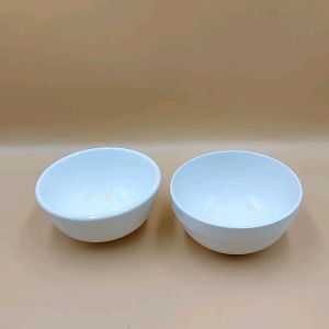 ถ้วยสีขาว ถ้วยเซรามิค ถ้วยเครื่องปรุง ถ้วยขนาดเล็ก 4นิ้ว มี2แบบ
