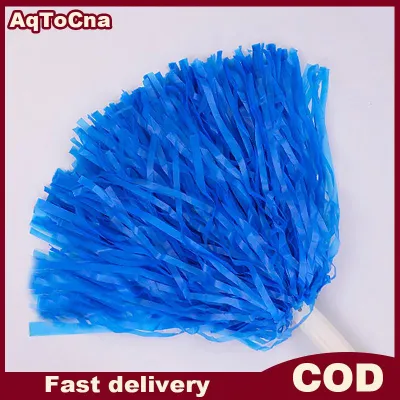 AqToCna Dance Sports Match Supplies And Vocal Concert Decorator Cheerleading Cheering Flower Ball Pom Poms